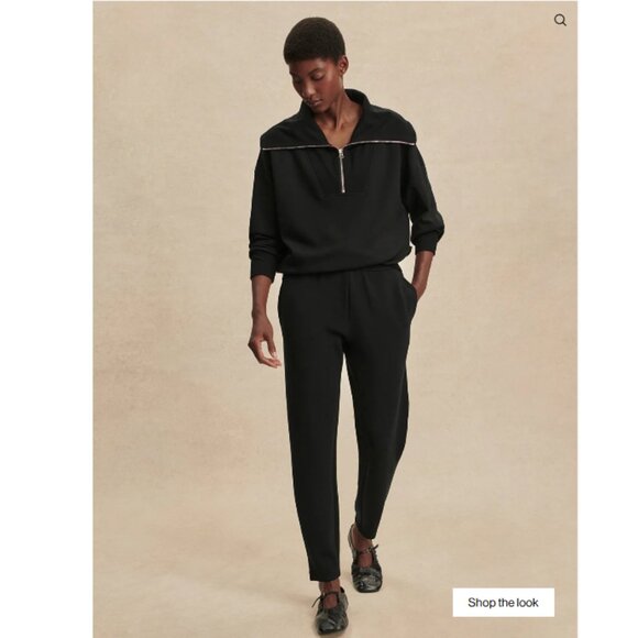 EUC Varley DoubleSoft The Slim Pant 27.5" - Medium - Black - Picture 2 of 16